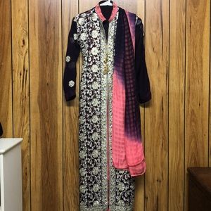 3 piece fancy/party Pakistani dress